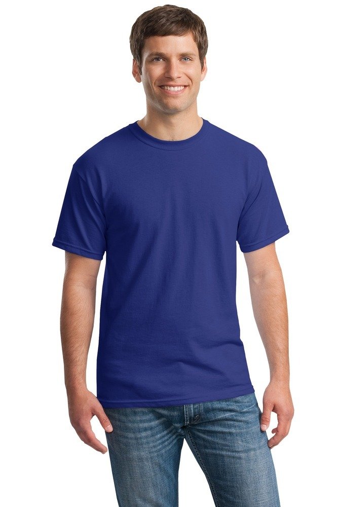 purpule front Premium Cotton T-Shirt - Image 1